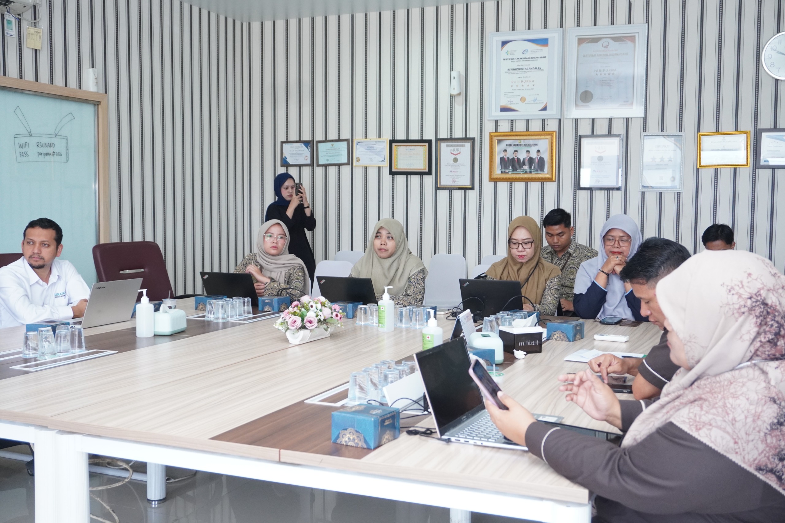 RS UNAND dan BPJS Kesehatan Padang Gelar Monitoring dan Evaluasi untuk Tingkatkan Mutu Pelayanan FKRTL